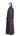 Rumi - Dark Purple soft crepe summer abaya, side view