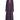 Rumi - Purple soft crepe summer abaya with hood in plum purple, front view