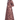 Autumn brown sequin abaya, side view