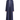 Aaliya navy blue soft crepe summer abaya, front view