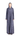 Aaliya grey soft crepe summer abaya, front view