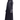 Black silk abaya, side view
