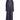 Yara black soft twill crepe abaya, front view
