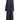 Black Dot Nida crepe abaya, back view
