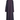 Alya purple soft crepe abaya, back view