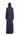 Lune dark navy crushed Nida blazer abaya, back view
