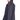 Rumi - Black soft crepe summer abaya with hood, side view