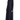 Iris black Italian crepe abaya, side view
