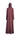 Rumi - Cinnamon burnt orange soft crepe summer abaya with hood, back view