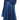 Close-up of refined cuff with transparent white buttons on teal blue abaya
